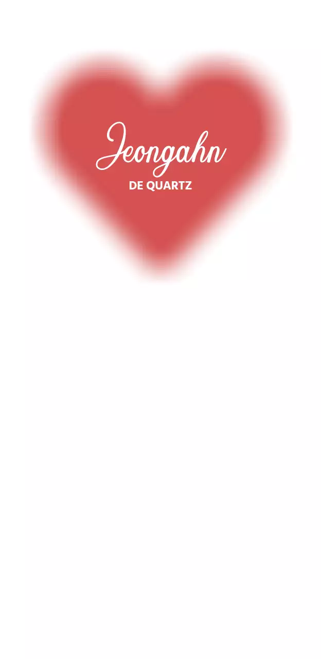 Phrase d'idole simple avec un cœur rouge impressionnant