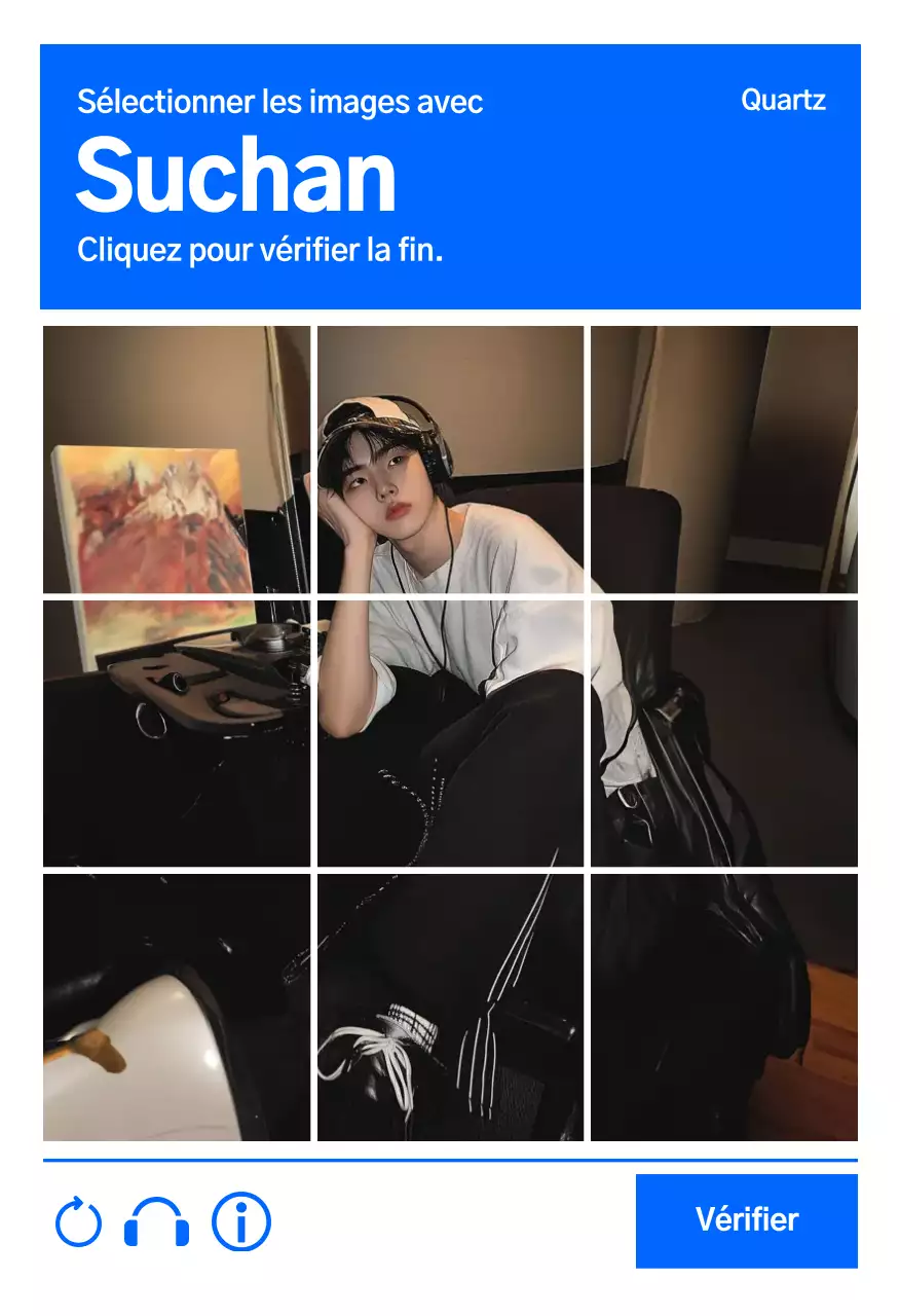 Cadre photo d'authentification de sécurité