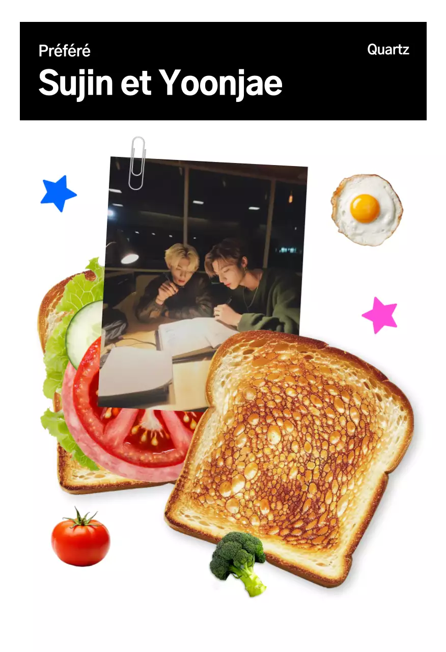 Cadre photo alimentaire avec ingrédients de sandwich