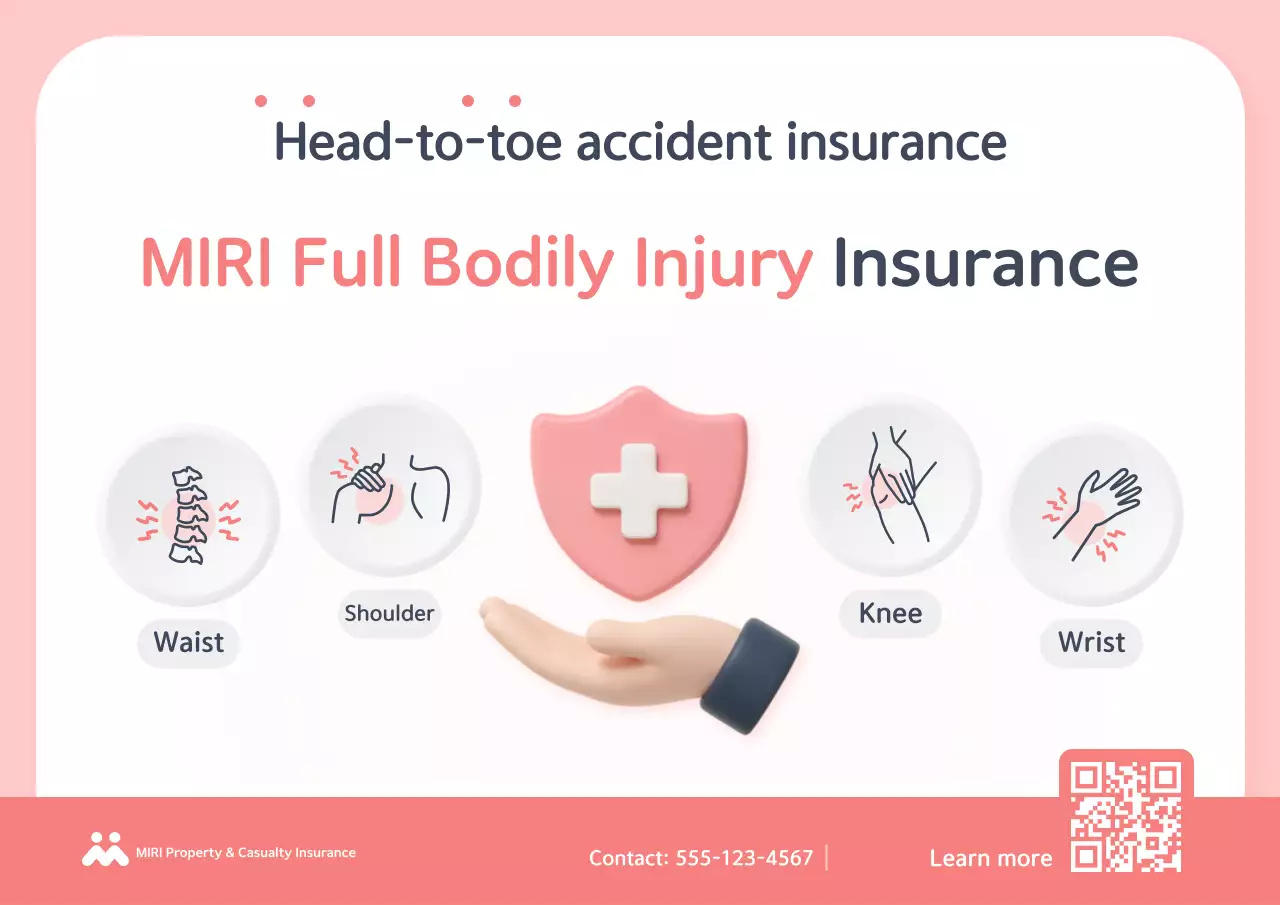 Iklan Asuransi Pink Simple