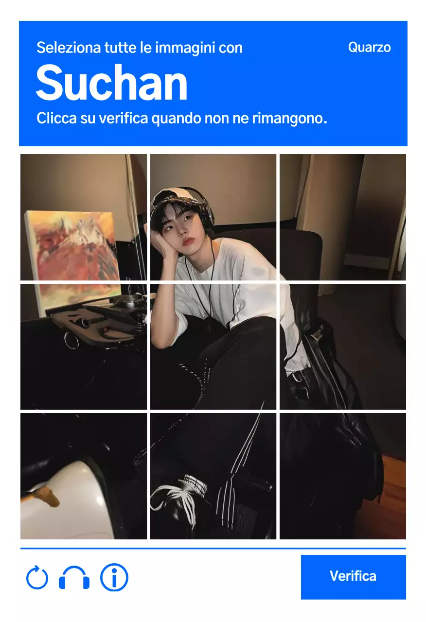 Cornice per foto con autenticazione di sicurezza