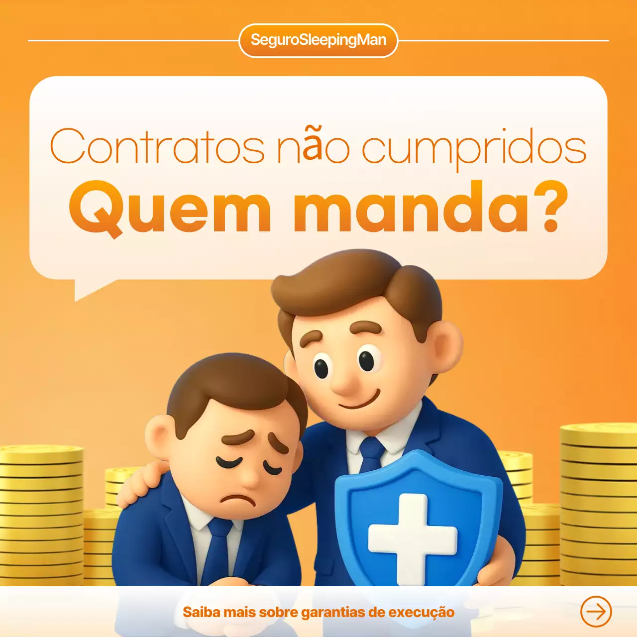 Anúncio de Seguro Simples Laranja