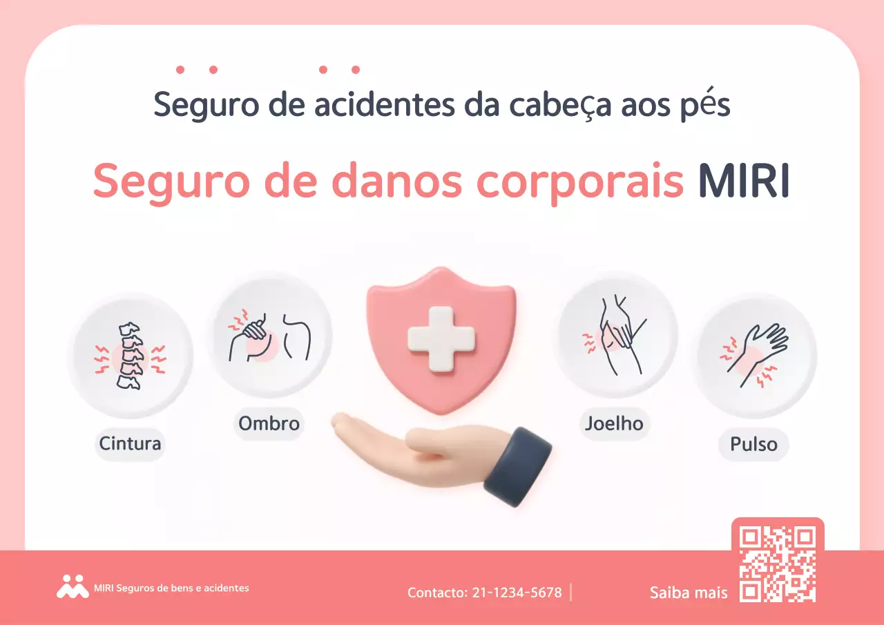 Anúncio de Seguro Simples Rosa