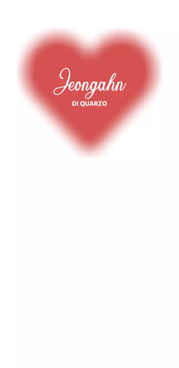 Semplice frase di idolo con un impressionante cuore rosso