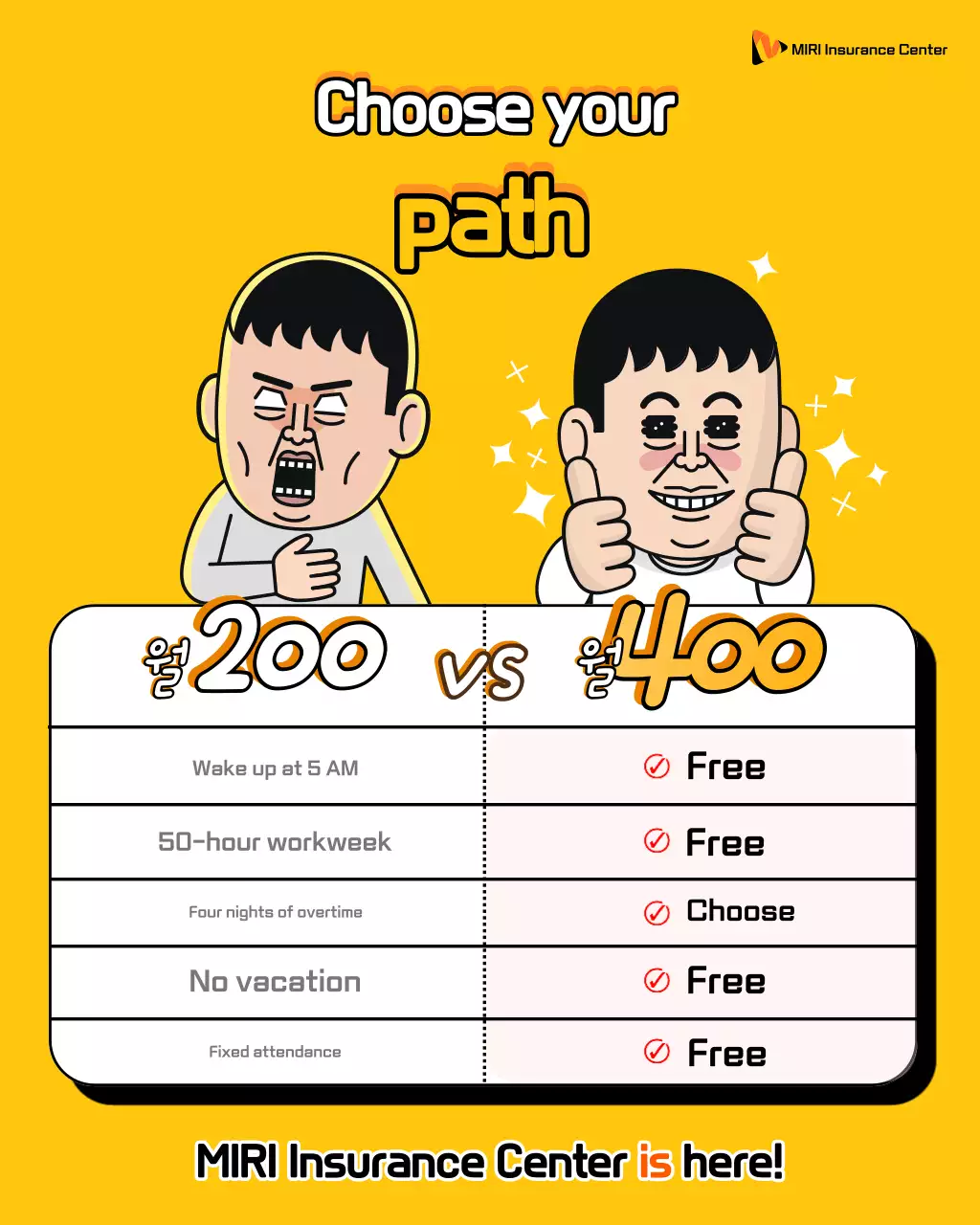 Quảng cáo tuyển dụng nhân viên văn phòng bịt miệng màu vàng