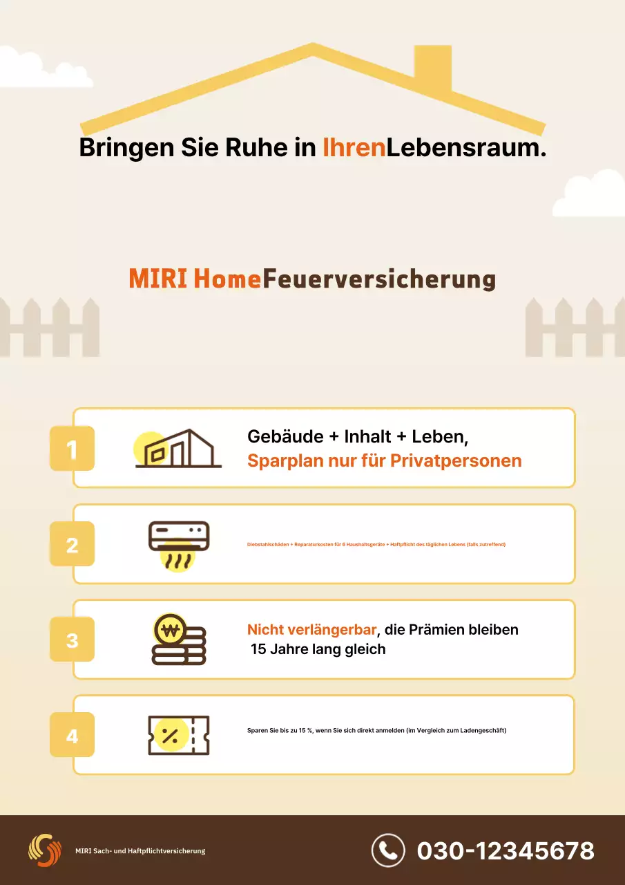 Anzeige von Orange Simple Insurance