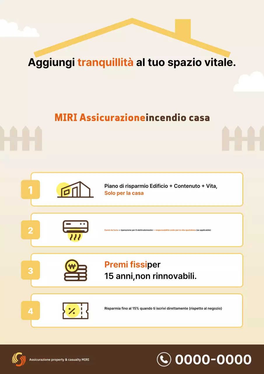 Pubblicità di Orange Simple Insurance