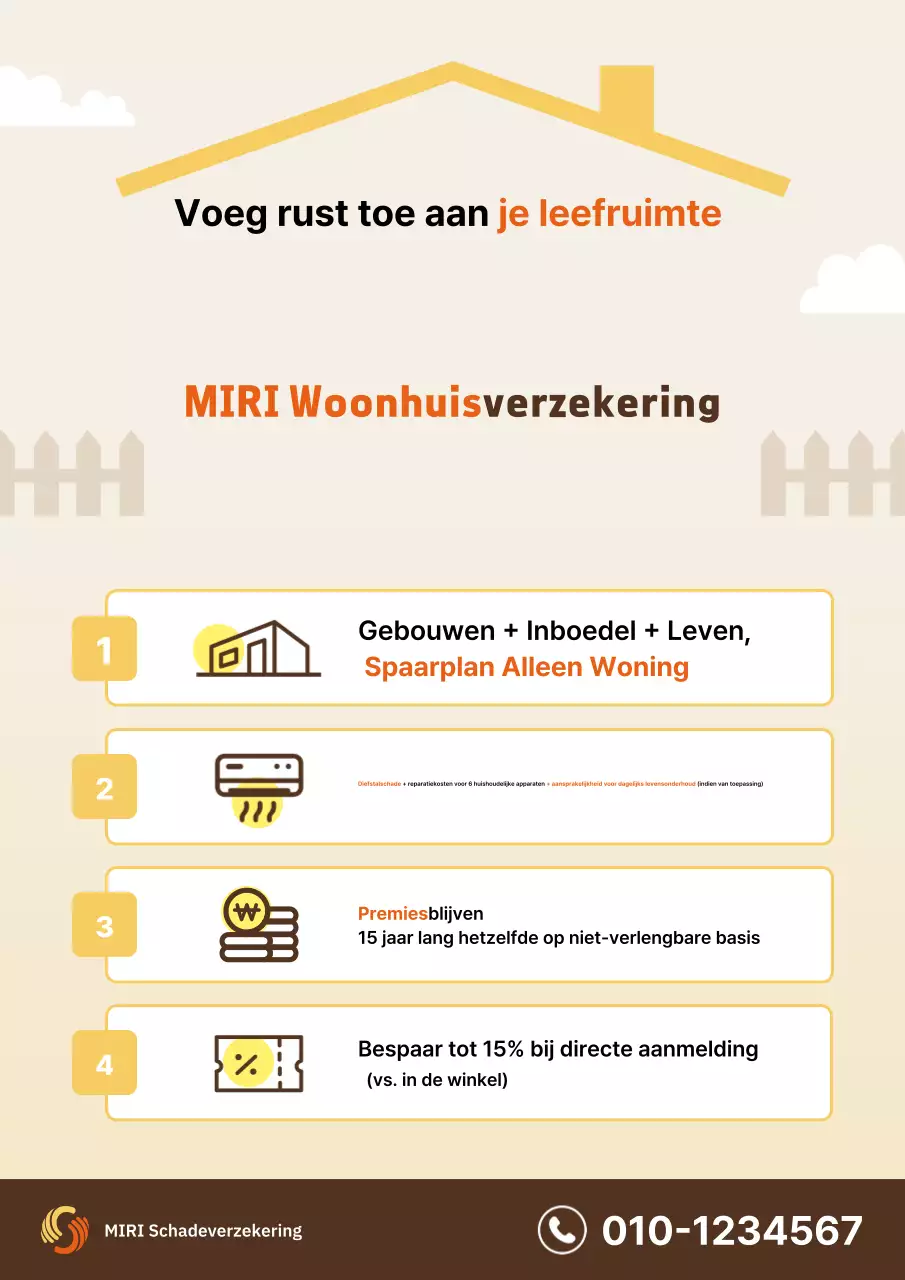 Advertentie voor Orange Simple Insurance