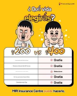 Anuncio de selección de oficinistas de mordaza amarilla