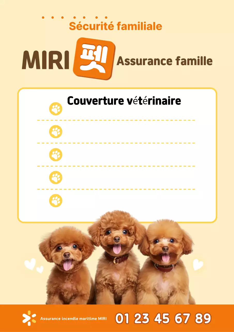 Publicité Orange Simple pour l'assurance pour animaux de compagnie