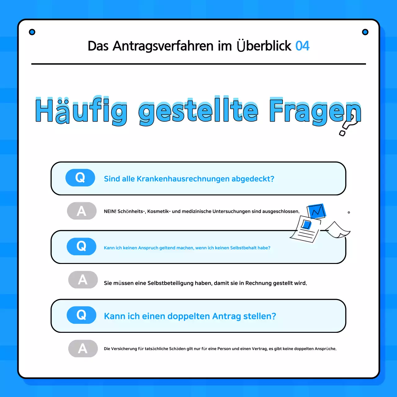 Blue Simple Insurance Informationslieferung