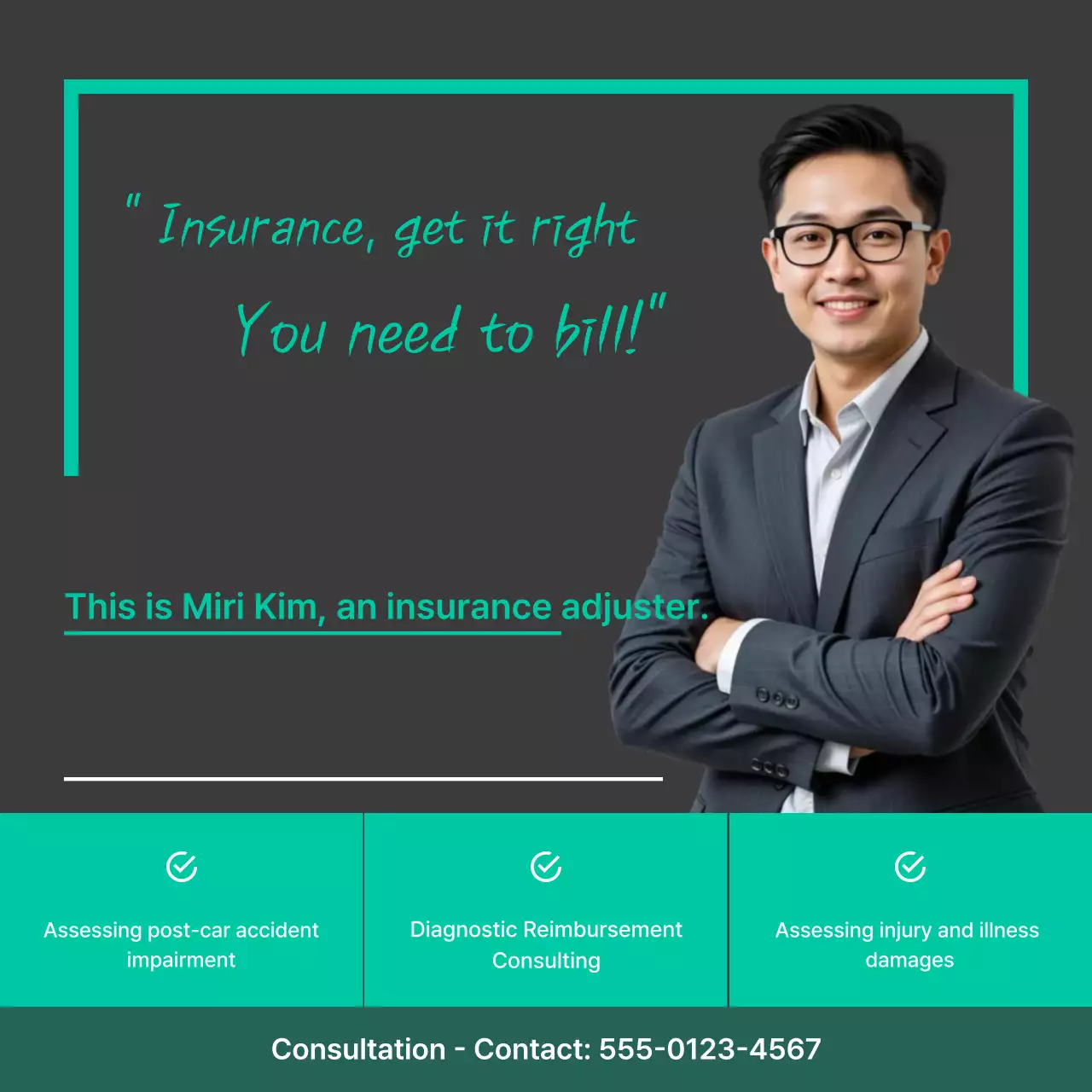 Promoção de Ajustador de Perdas Moderno Mint