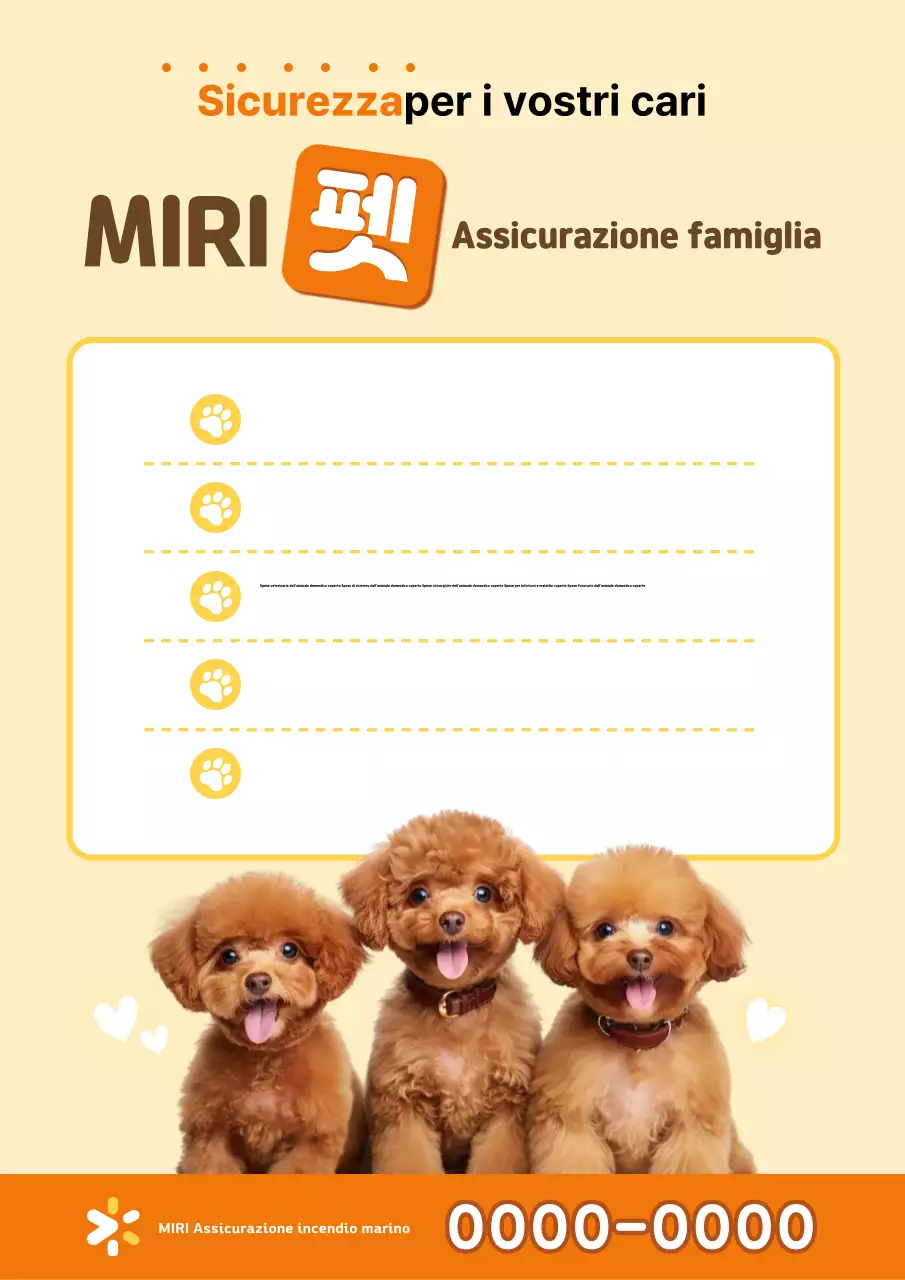 Pubblicità di Orange Simple Pet Insurance