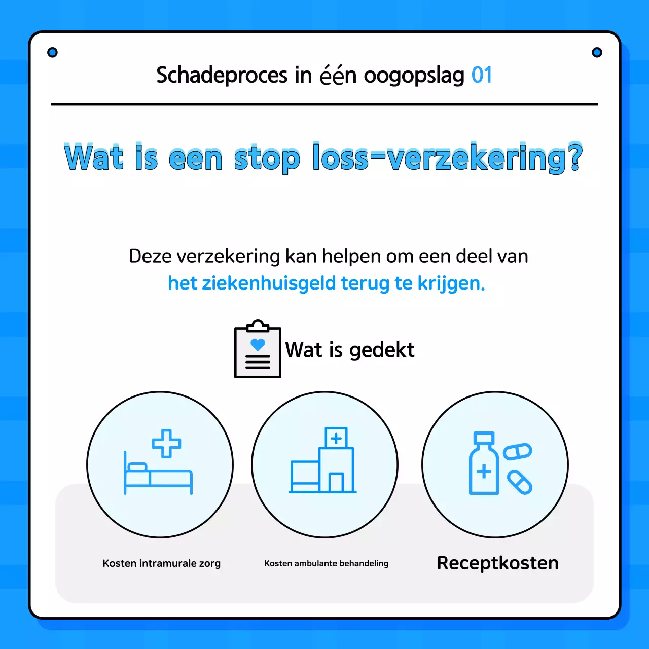 Blue Simple Verzekeringsinformatie Levering