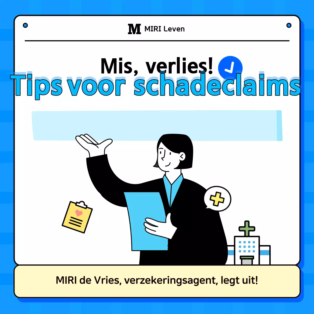 Blue Simple Verzekeringsinformatie Levering