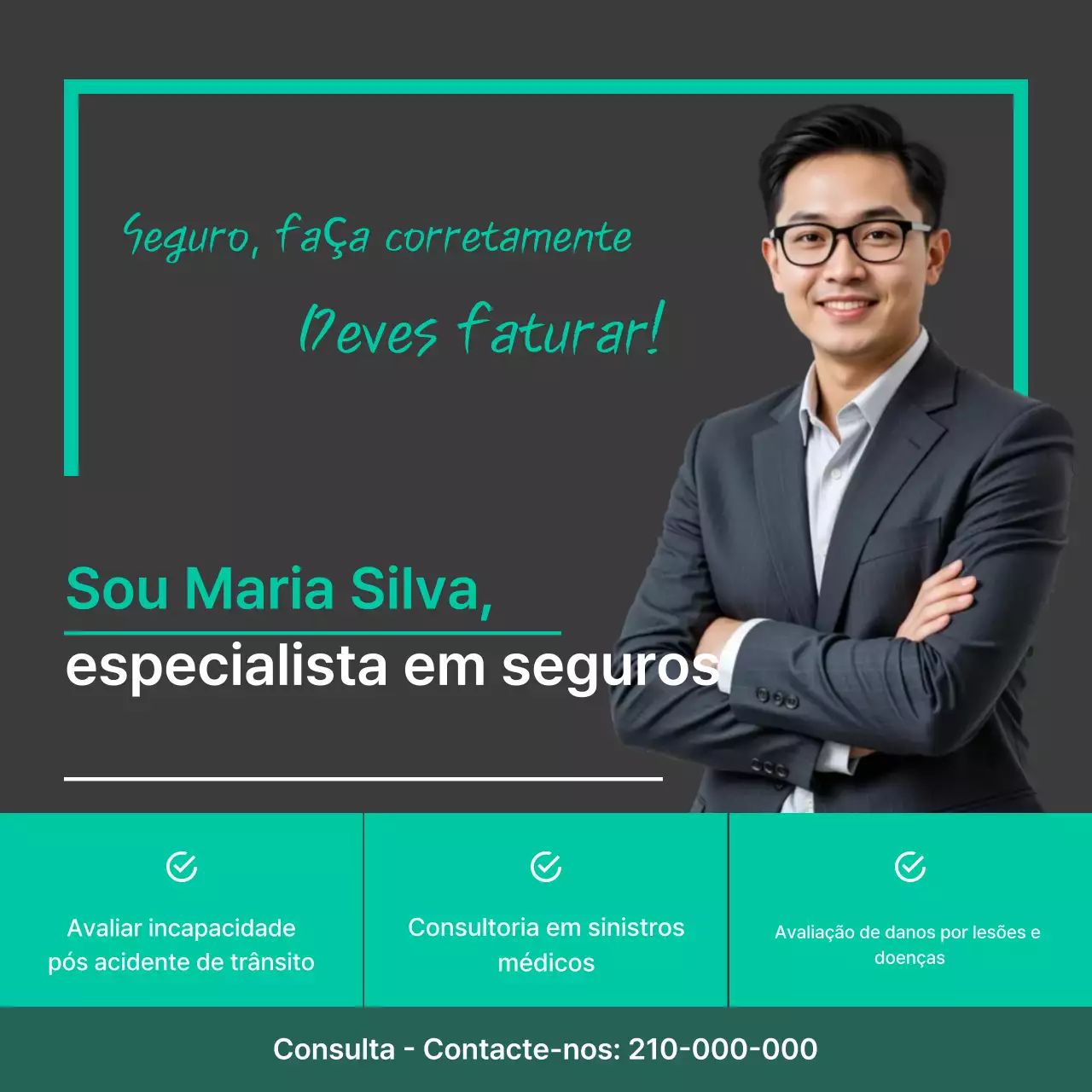 Promoção de Ajustador de Perdas Moderno Mint