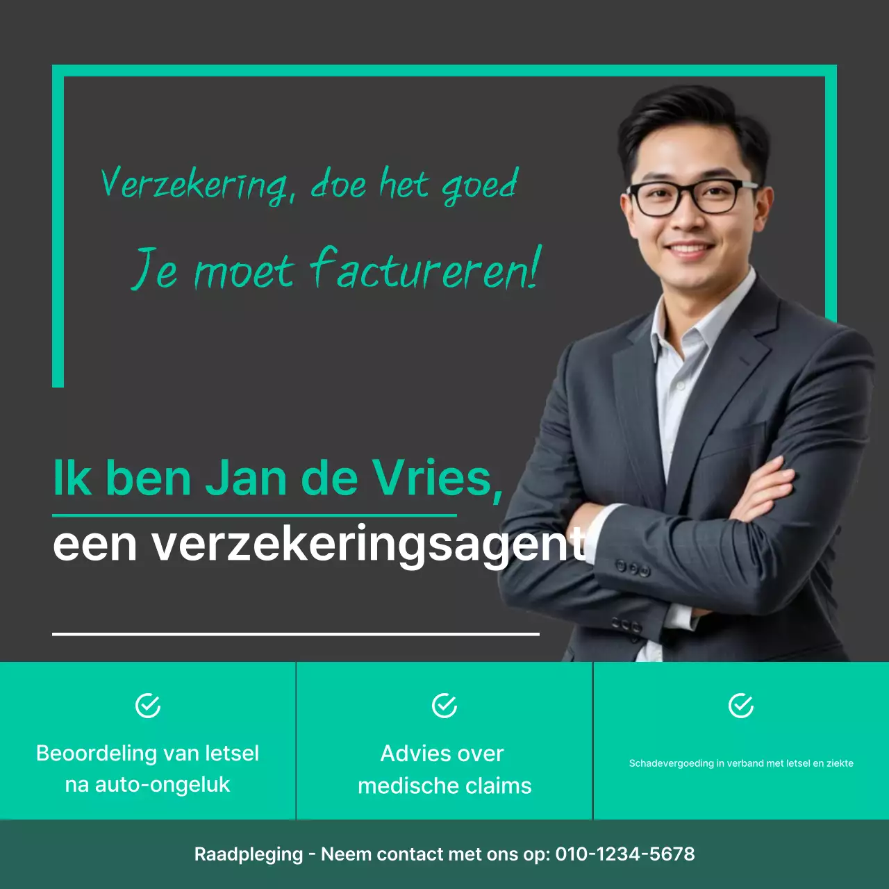 Promotie van Mint Modern Loss Adjuster