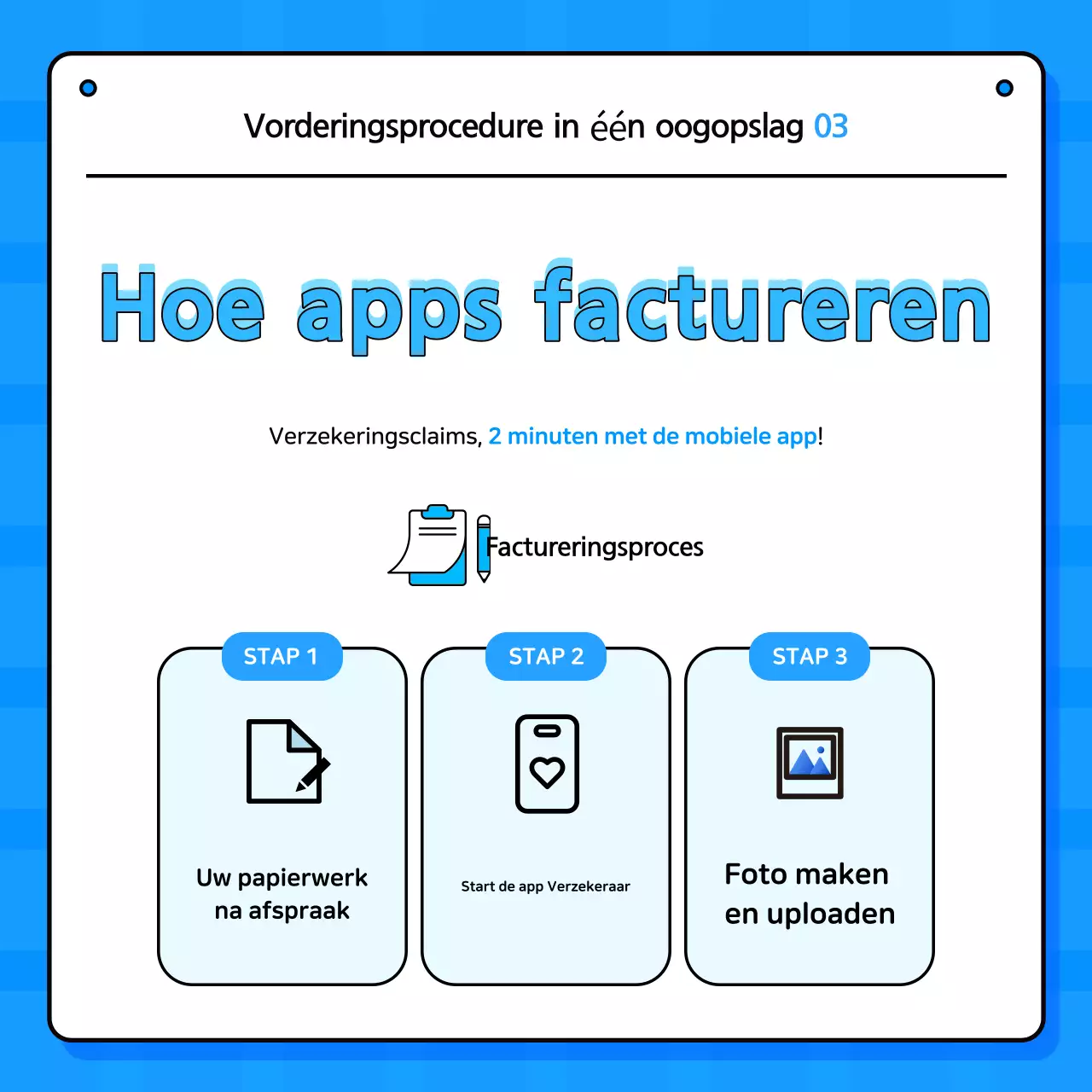 Blue Simple Verzekeringsinformatie Levering