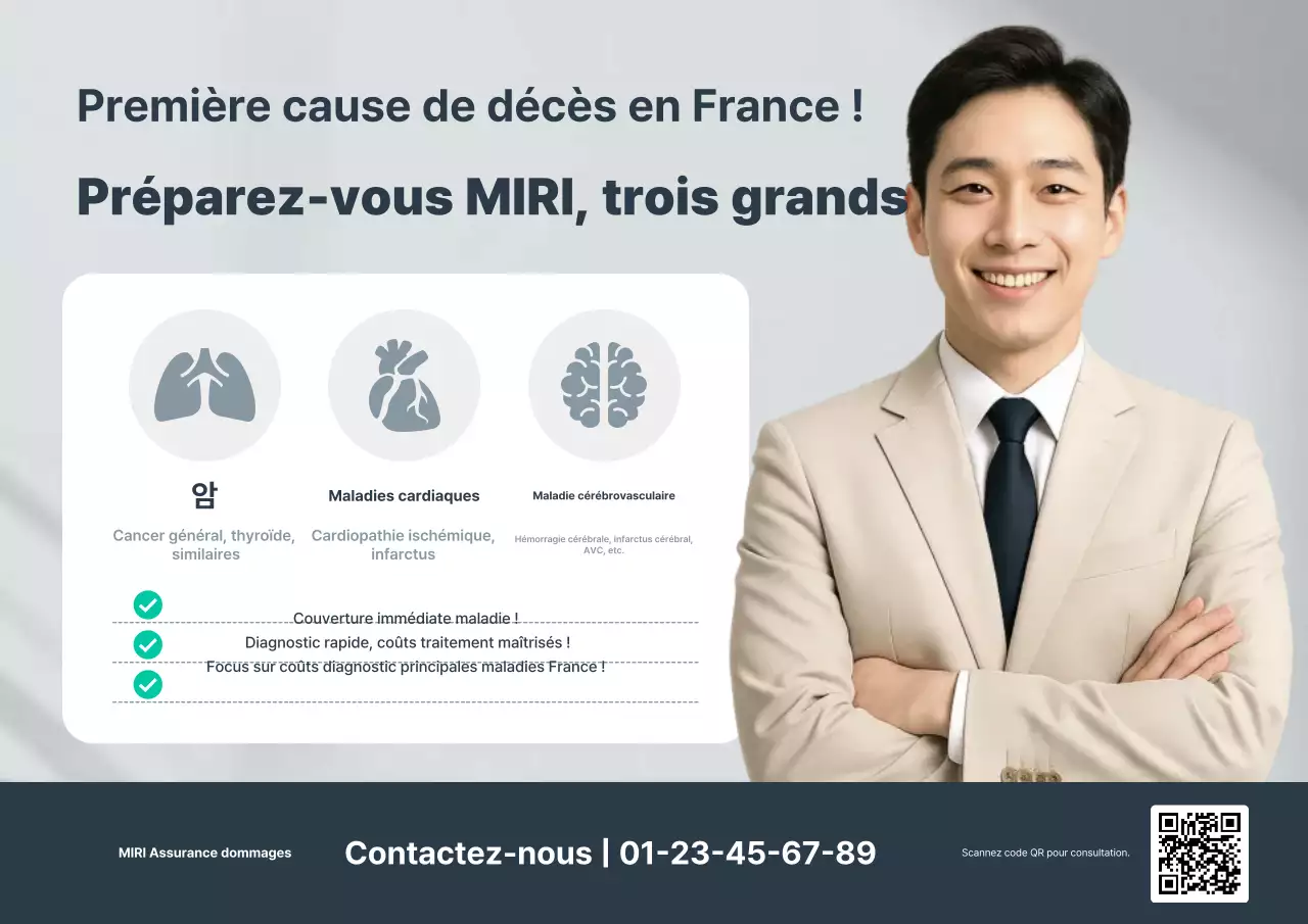 Publicité grise sur l'assurance maladie moderne