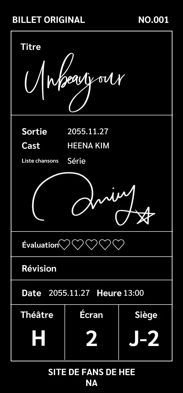 Guide de l'événement Black Sophisticated Idol