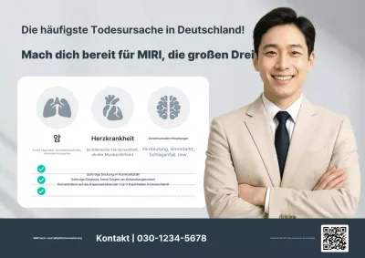 Anzeige der Gray Modern Health Insurance