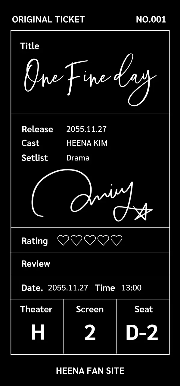 Black Sophisticated Idol Event Guide