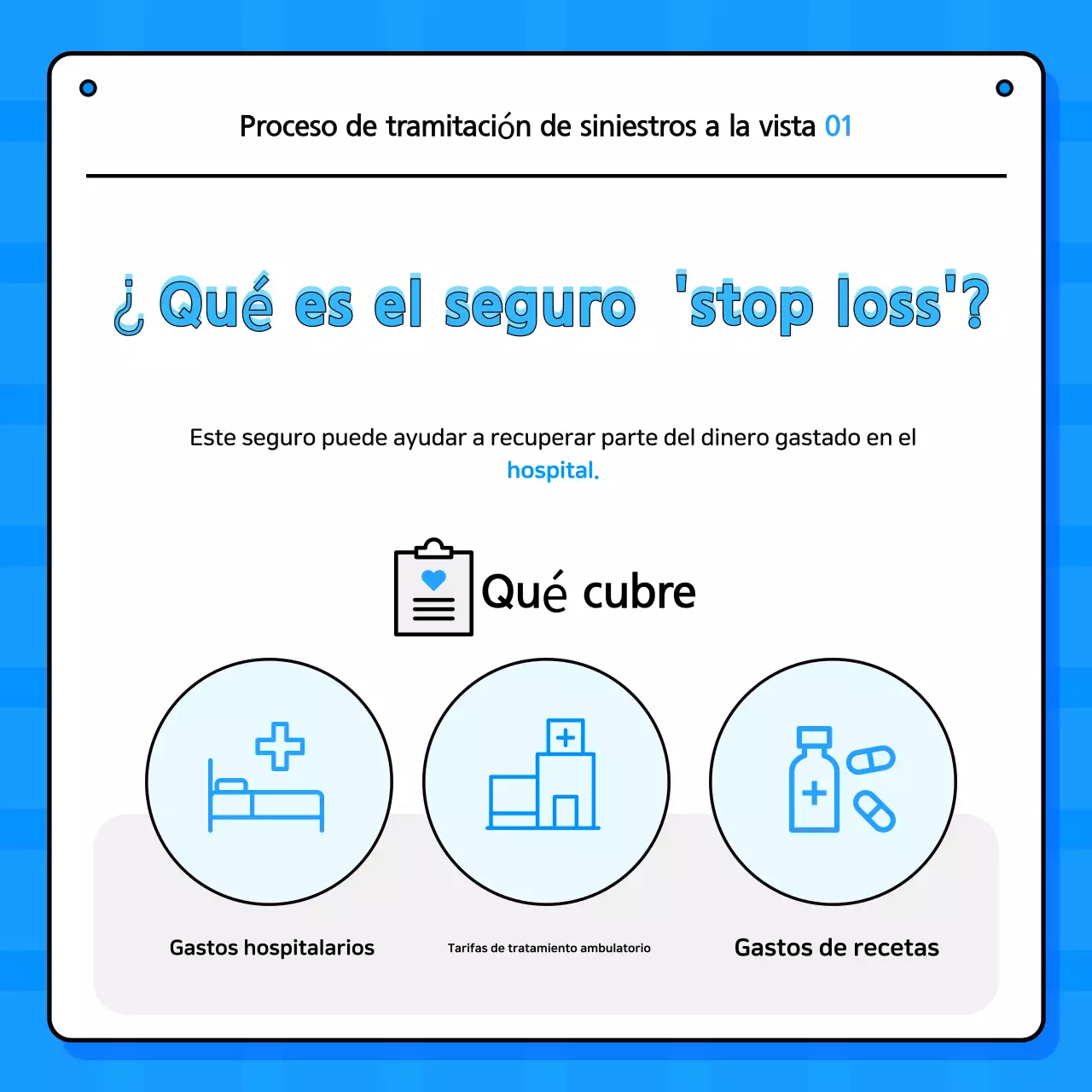 Entrega de información de Blue Simple Insurance
