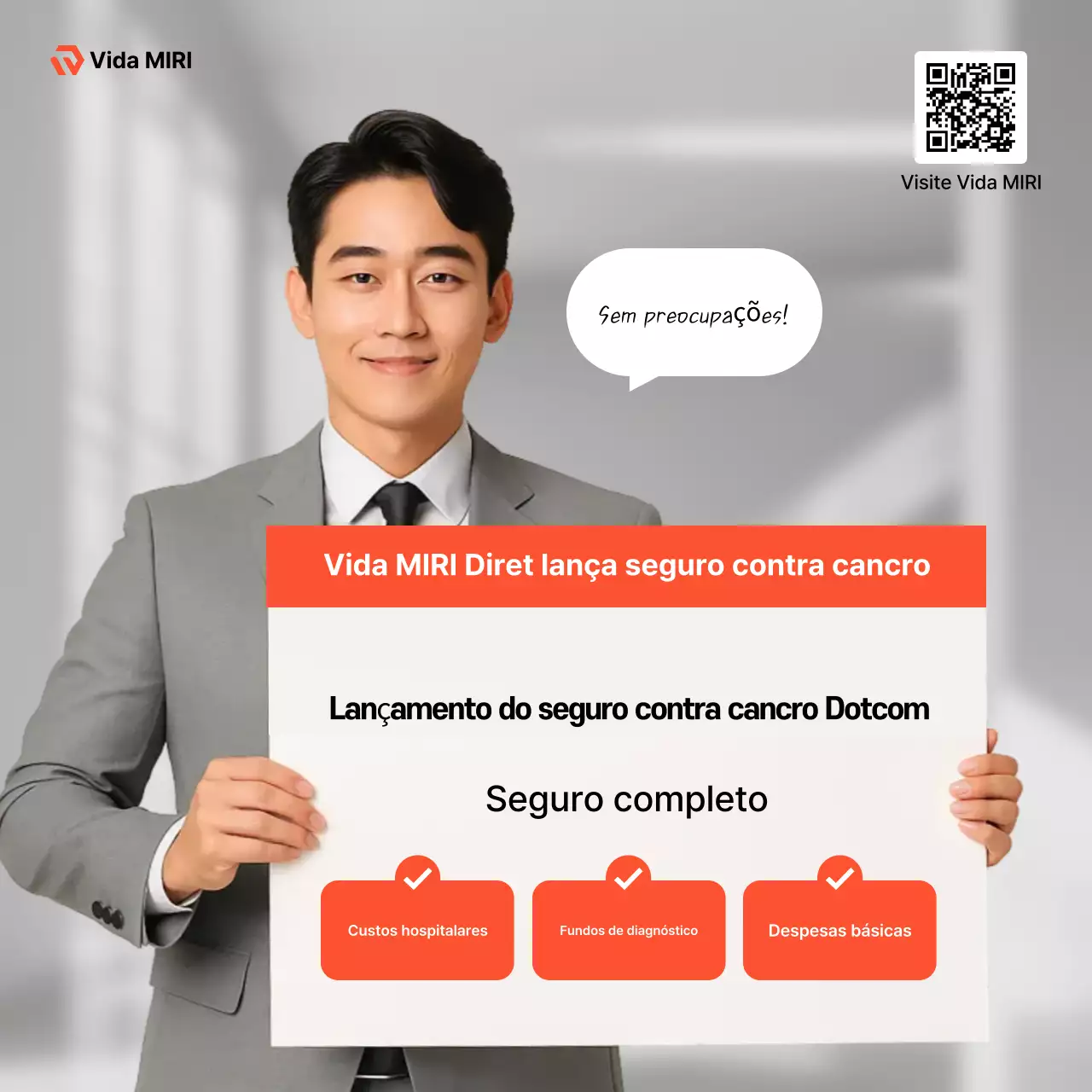 Anúncio de Seguro Gray Clean