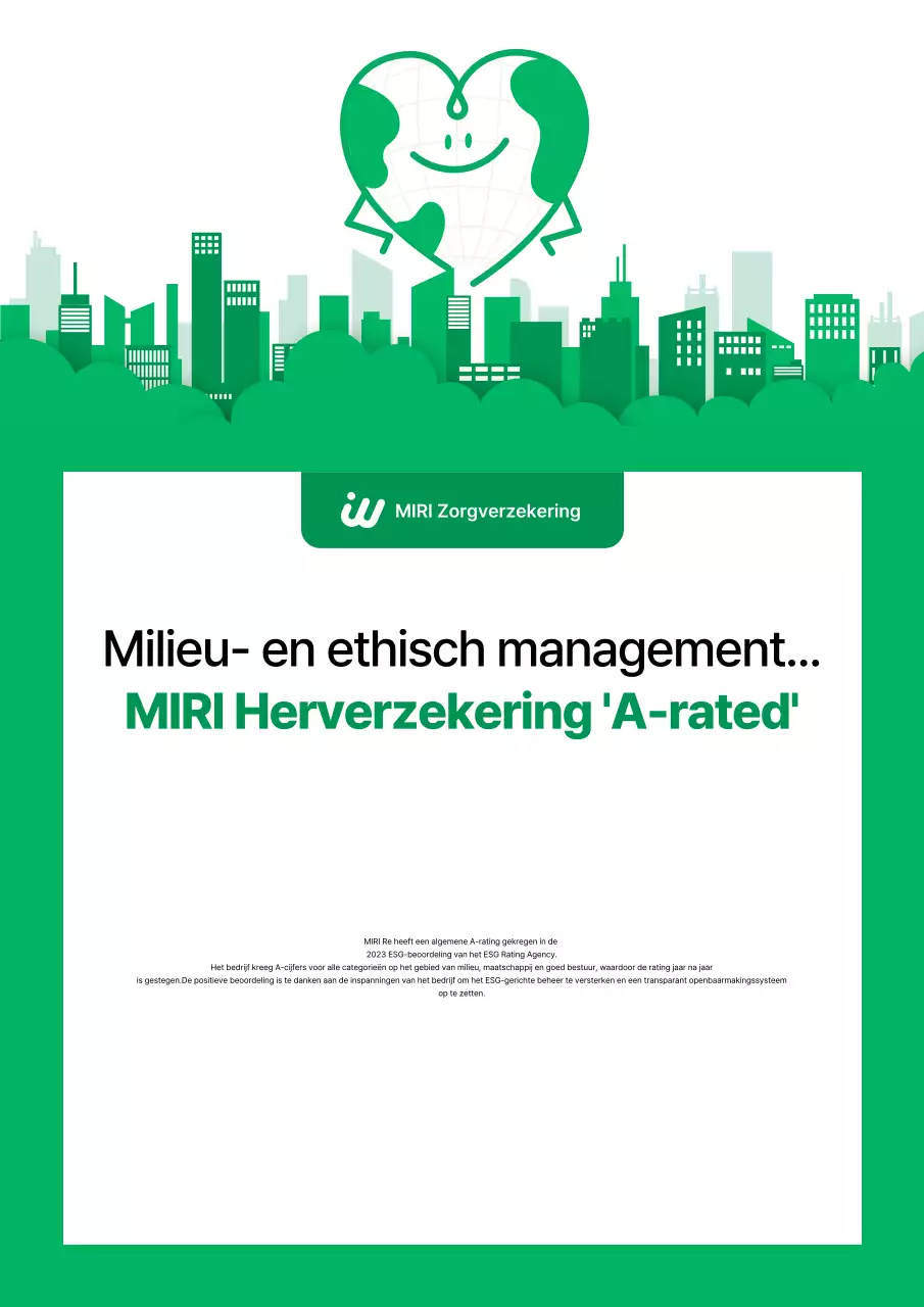 Groene Eenvoudige Omgeving Promotie