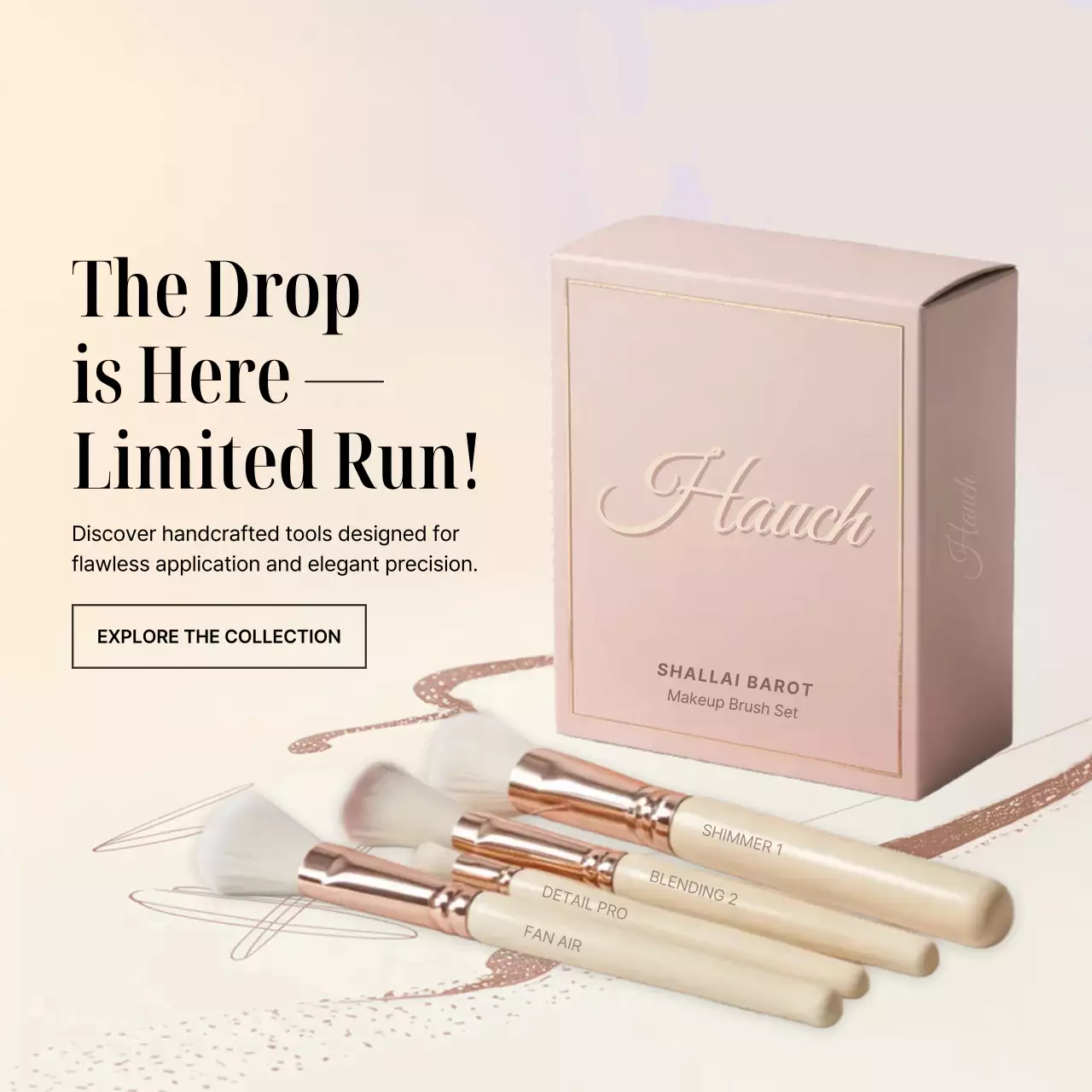 Beige Elegant Beauty Product Advertisement Instagram Post