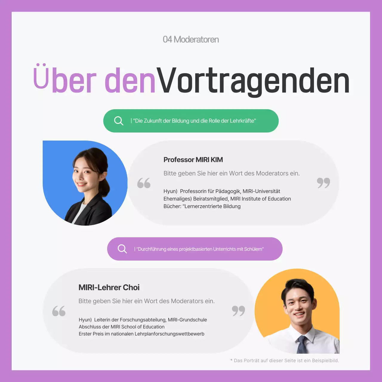 Gray Modern Education Event-Werbung