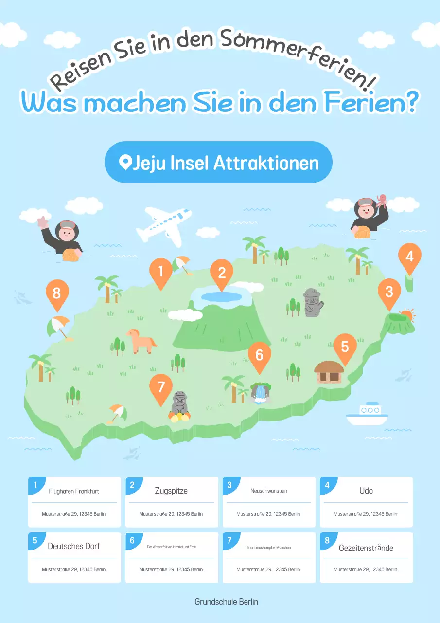 Ein Reiseführer zu den wunderschönen blauen Gewässern der Insel Jeju