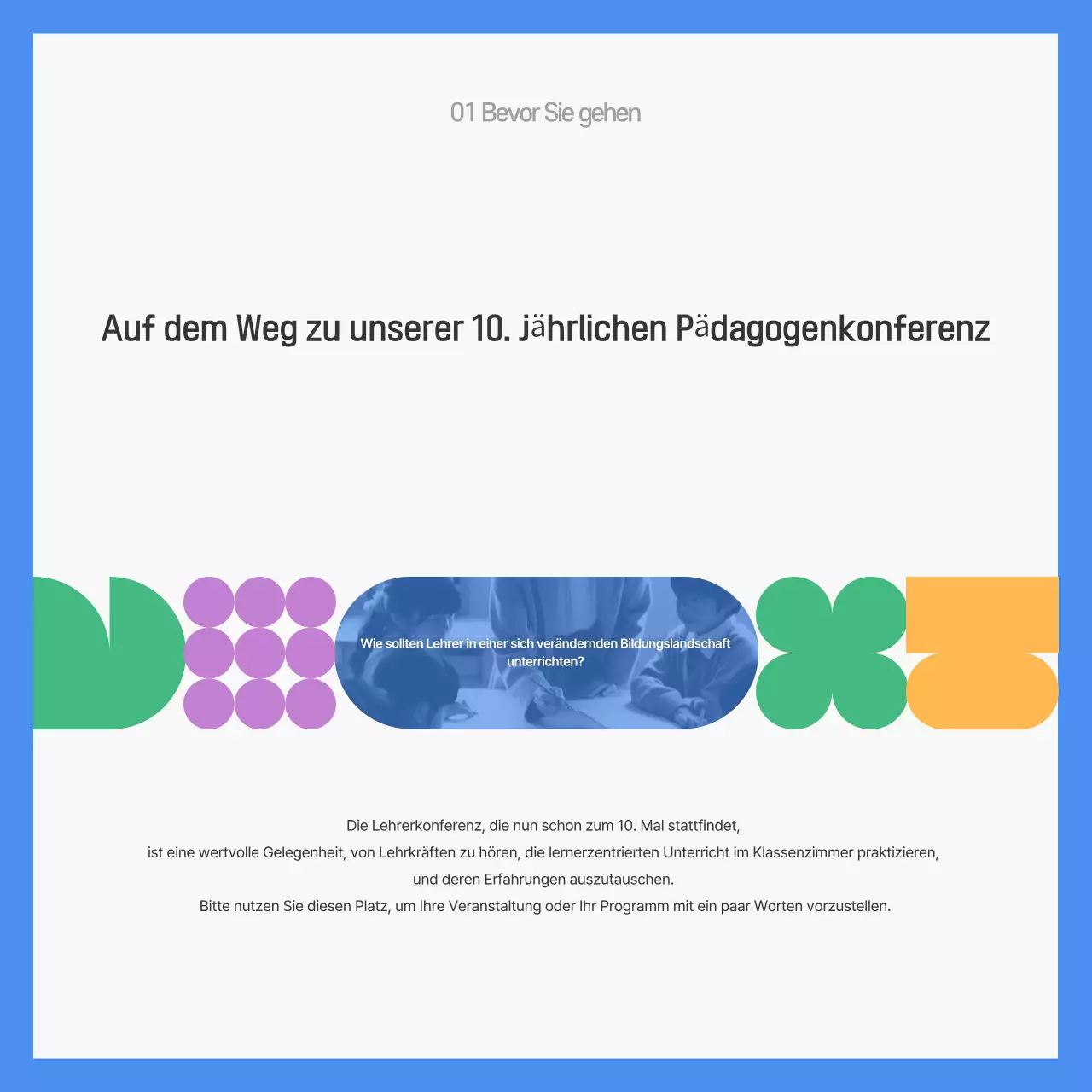 Gray Modern Education Event-Werbung