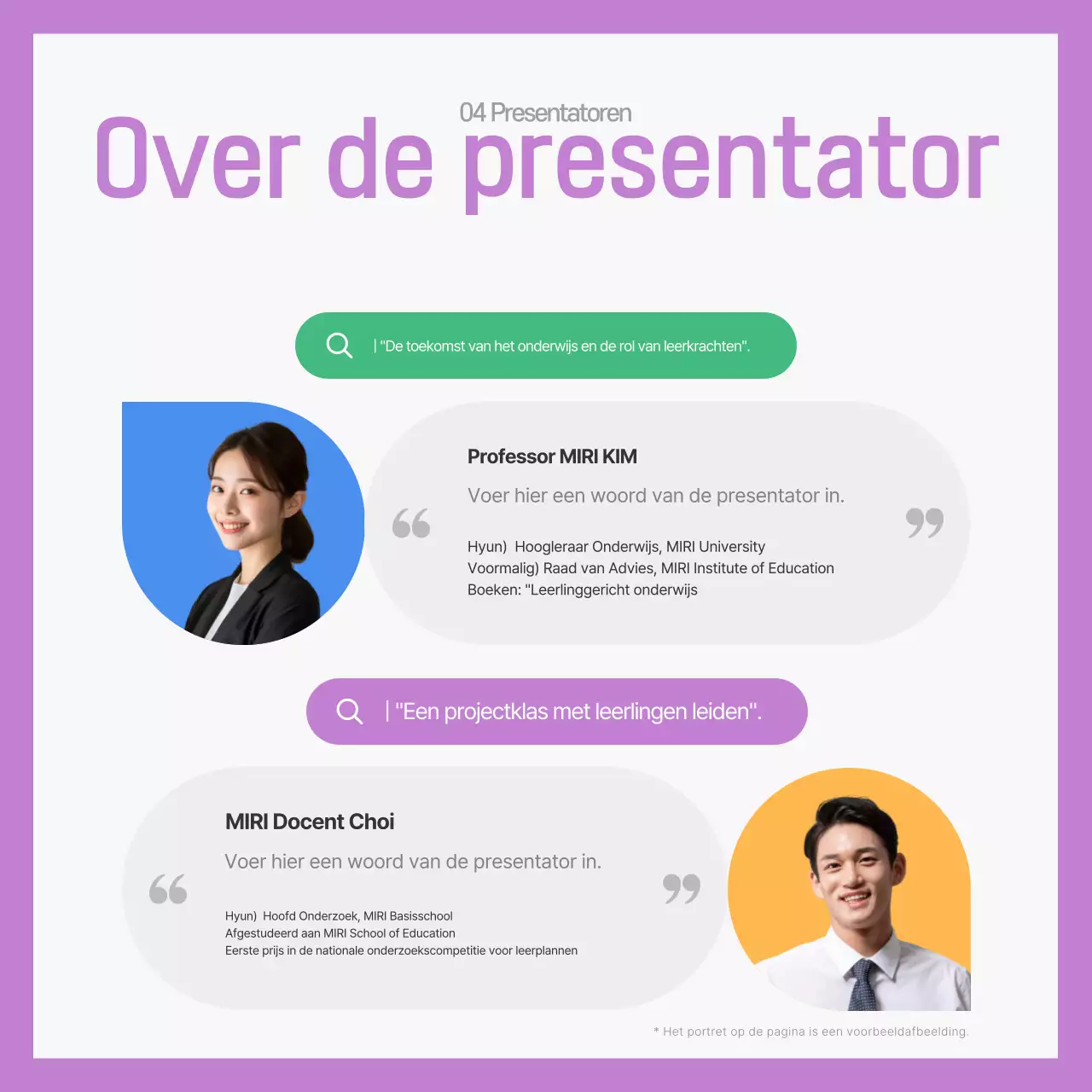 Promotie van Gray Modern Education-evenementen