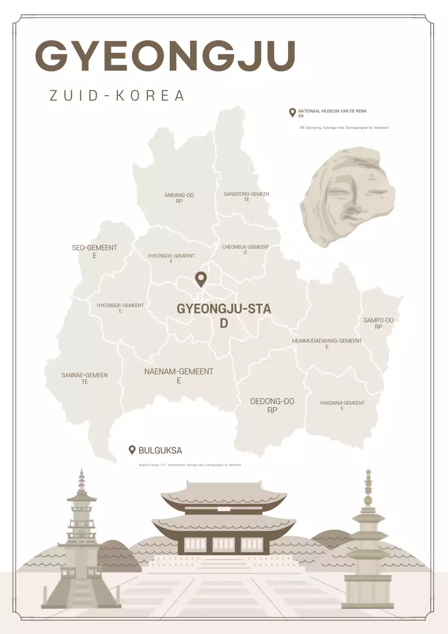 Beige Traditionele Race Tourgids