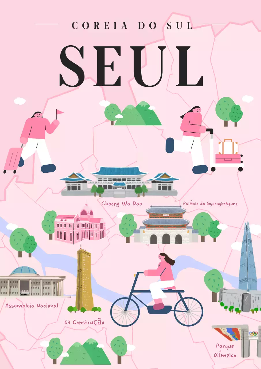 Guia de viagem Pink Baby Seul
