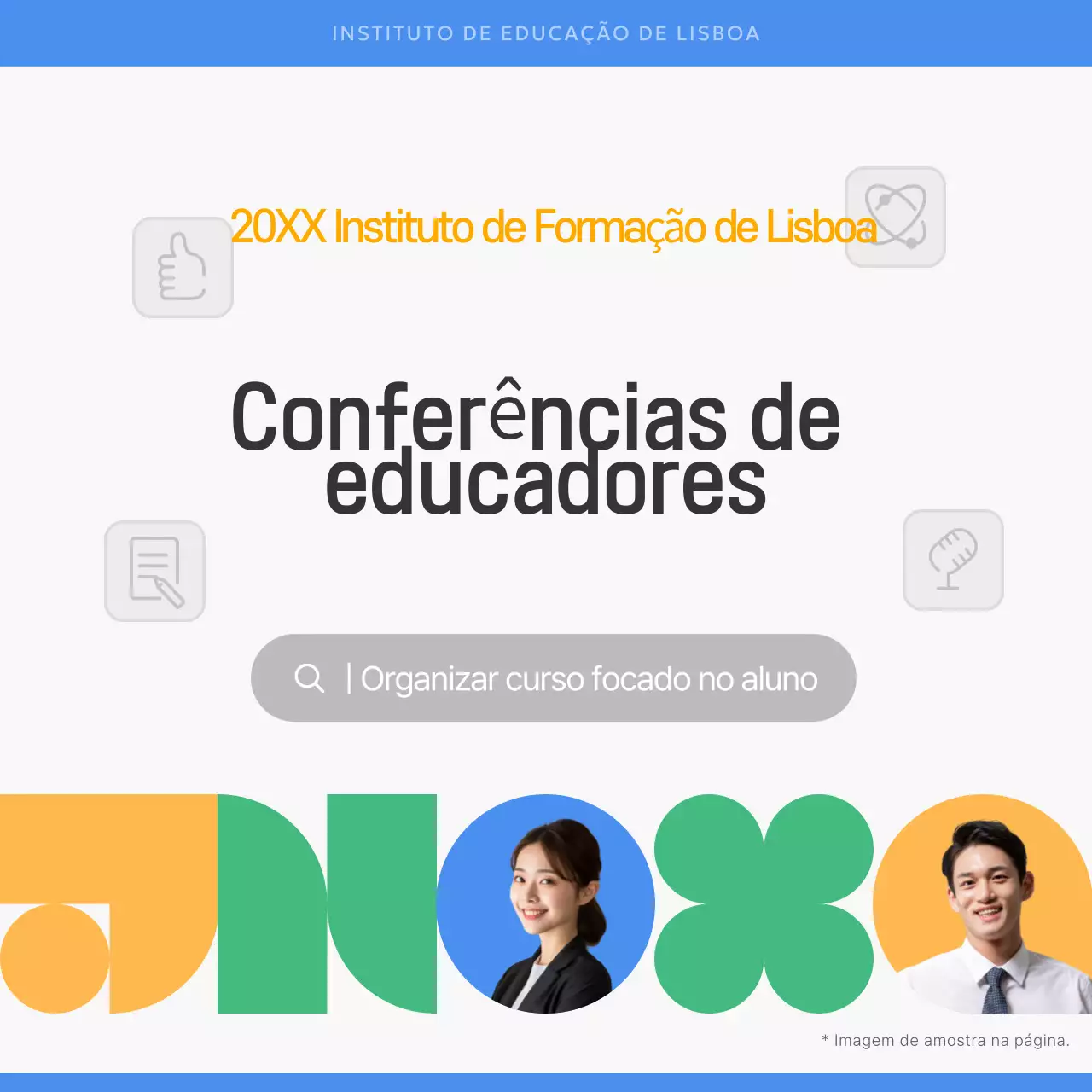 Promoção de Eventos de Educação Moderna Gray