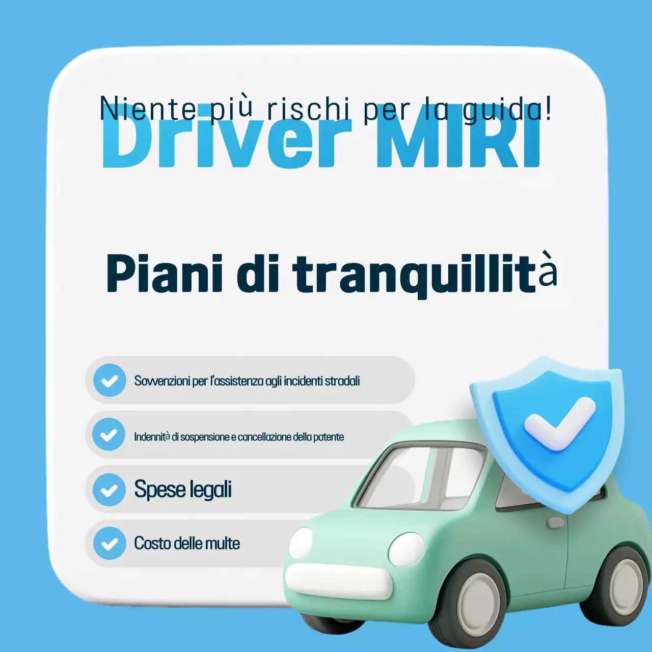 Guida all'assicurazione per conducenti moderni Sky Blue