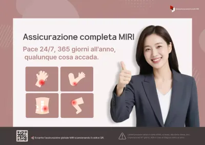 Pubblicità di Brown Modern Insurance