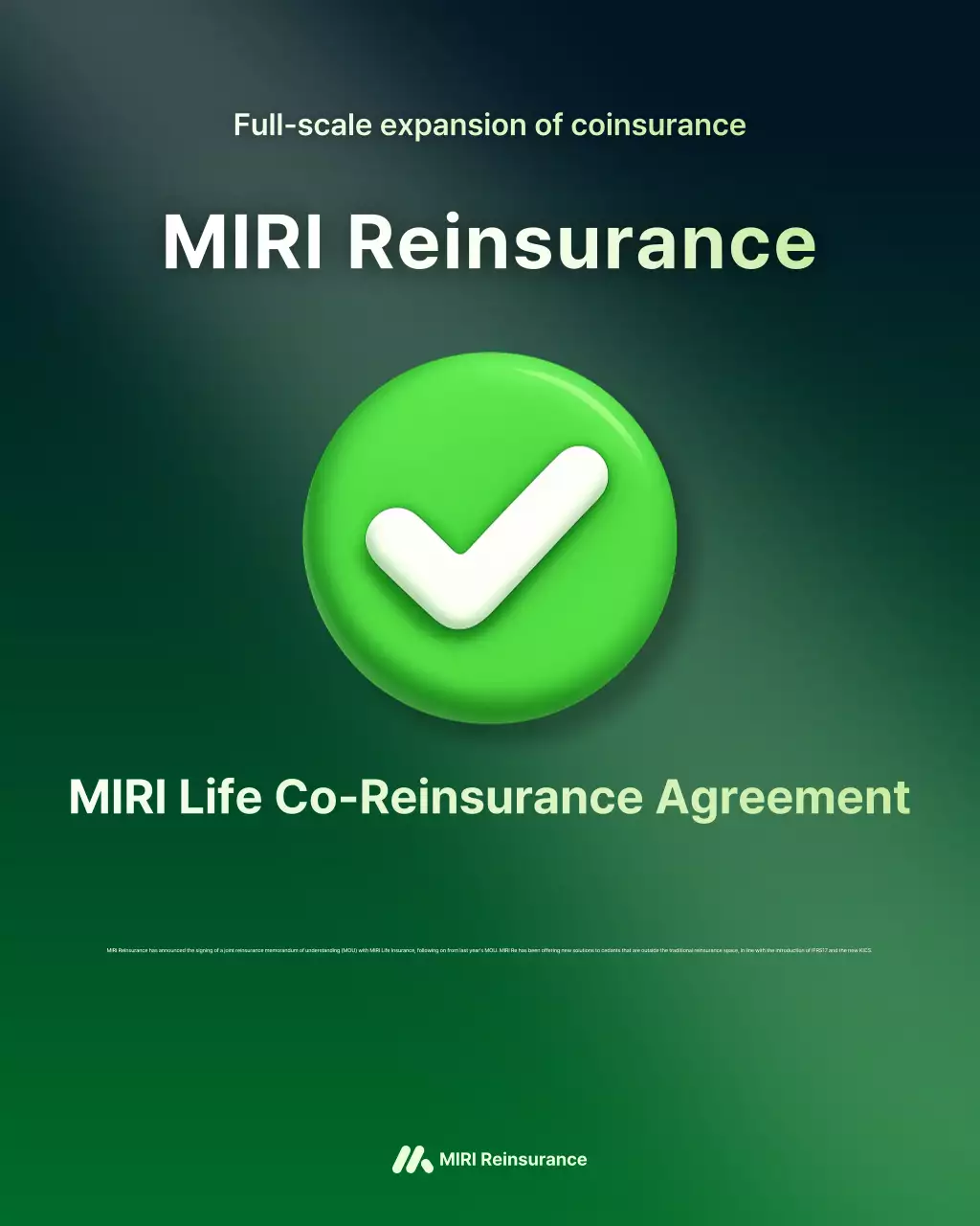 Green Modern Insurance Advertisement