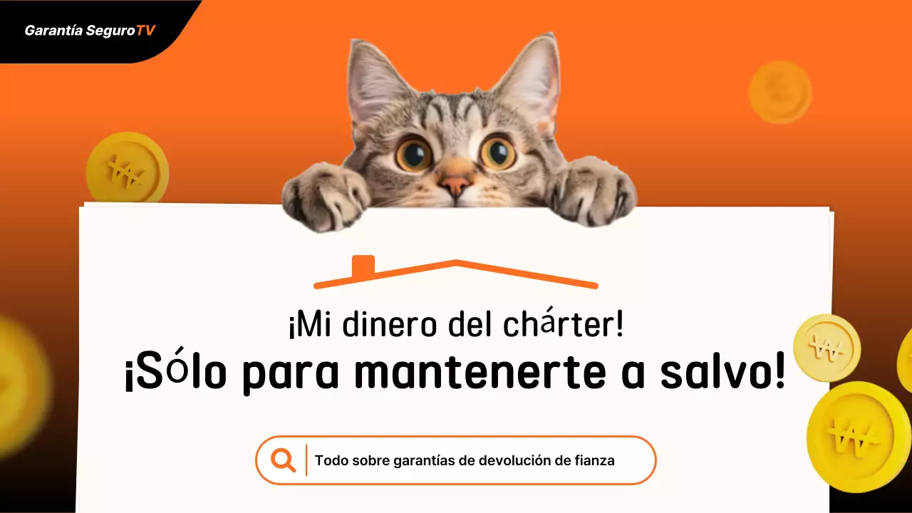 Anuncio financiero de broma naranja