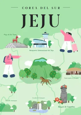 Guía de viaje de la isla de Jeju con Green Baby