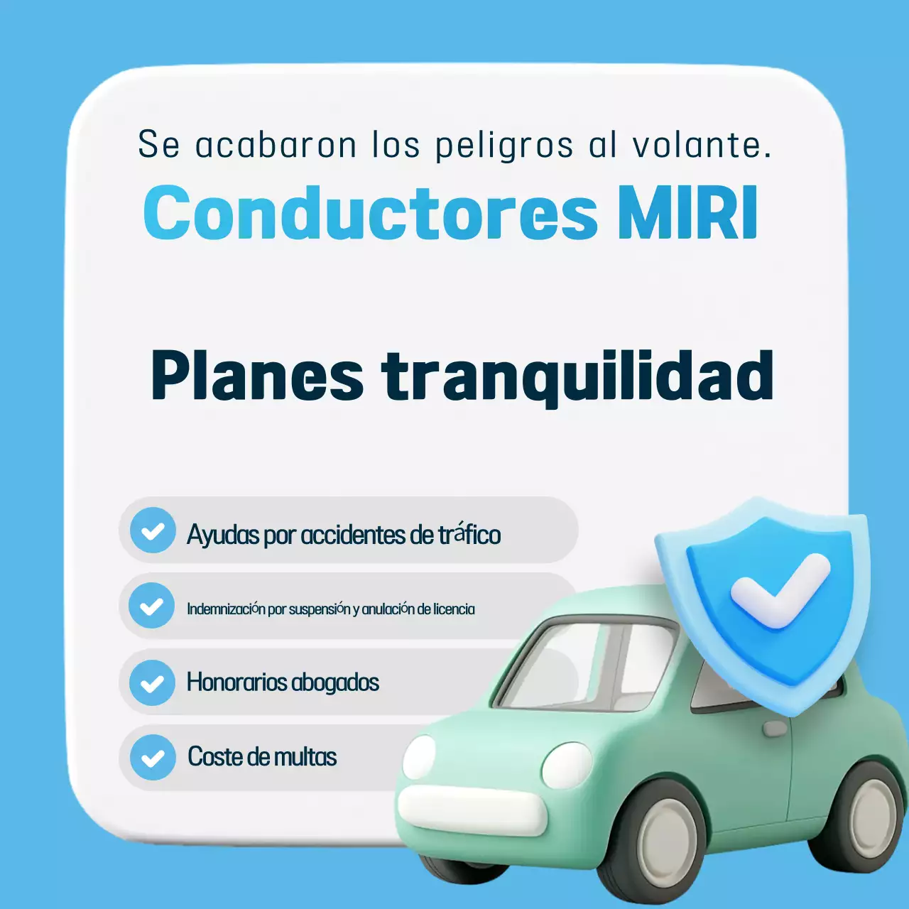 Guía de seguros para conductores modernos Sky Blue
