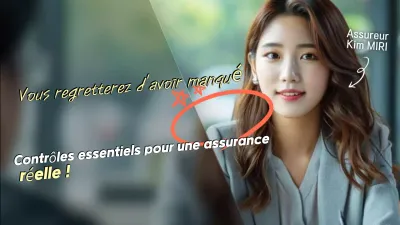 Publicité d'assurance verte et moderne