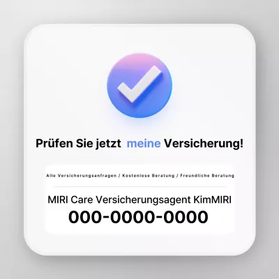 Sky Blue Simple Versicherungsberatungshandbuch
