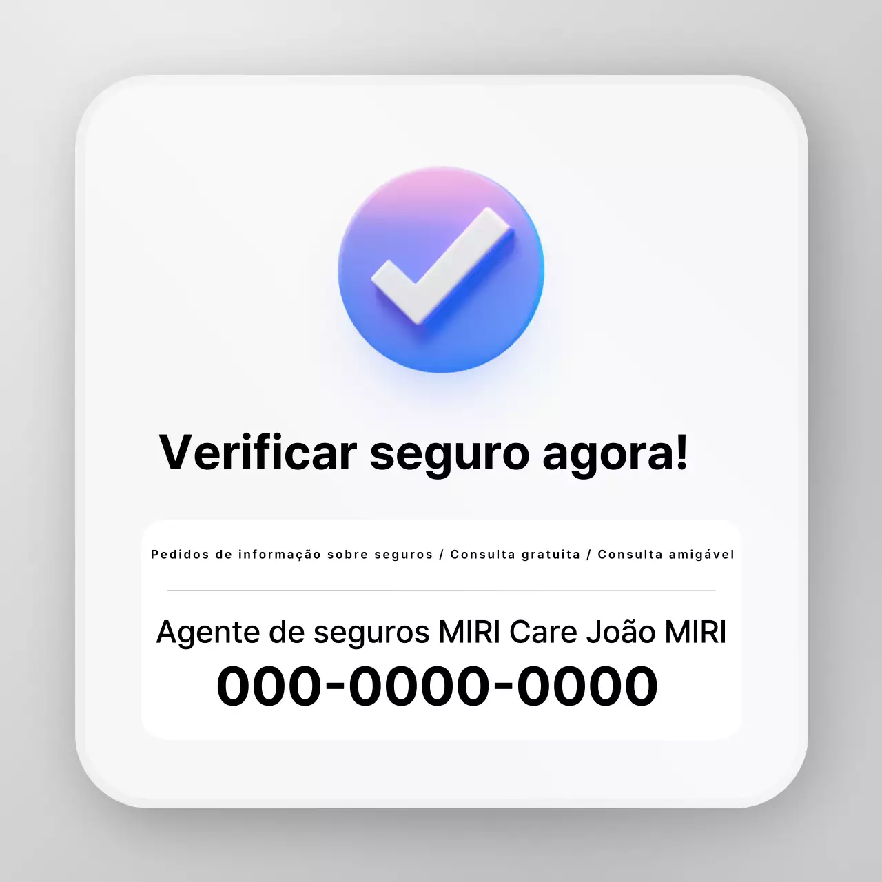 Guia de Consultoria de Seguros Simples Sky Blue