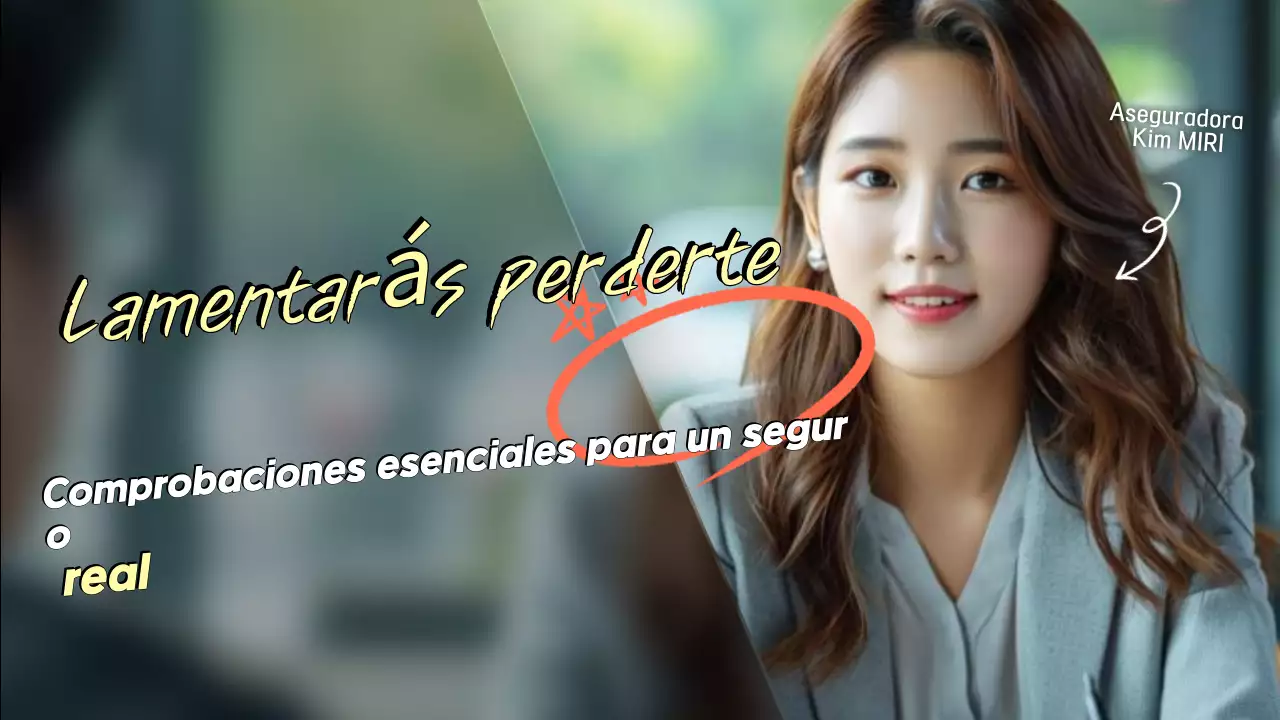 Anuncio de seguros modernos y ecológicos