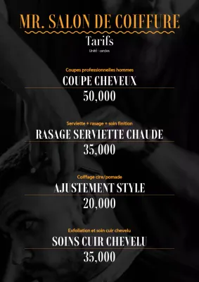 Guide des tarifs des salons de coiffure modernes Orange