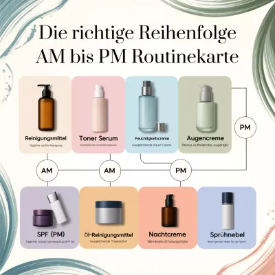 Beige Minimal Skincare Social Media Square