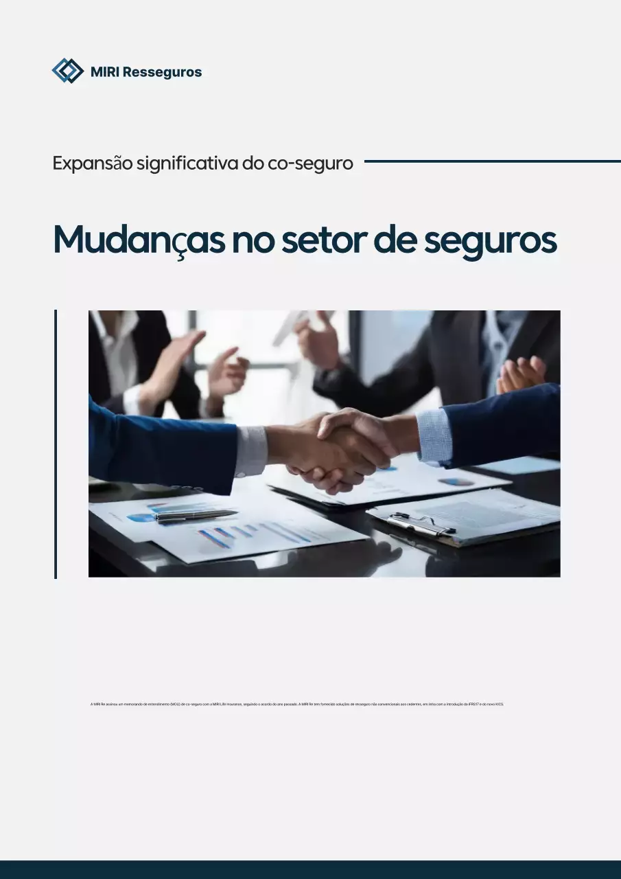 Promoção de Negócios de Resseguros Modernos Gray